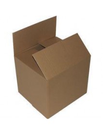 Single wall cardboard storage boxes