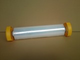 Pallet-wrap handsaver</br>38mm core dispenser yellow