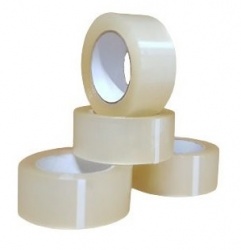 Clear tape 132m Double length warehouse rolls