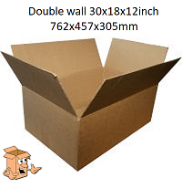 Removal boxes 30x18x12''</br>Large house moving box