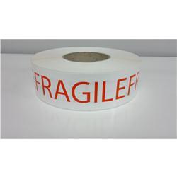 Fragile labels 150x48mm roll of 1000