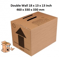 Cardboard Removal Boxes<br>18x13x13 '' Movers Boxes