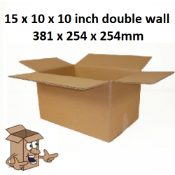 Double wall cardboard boxes, double walled strong movers boxes